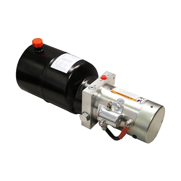 Maxim Pumping Station: 18.16 L x 6.75 W x 8.25 H, SAE 6 Ports, 6 Qt. Steel Tank, Pumping Station 253120 - main